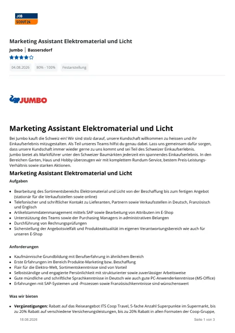 Stelleninserat