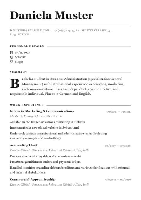 CV · Editorial Magazine
