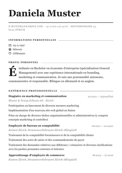 CV · Editorial Magazine