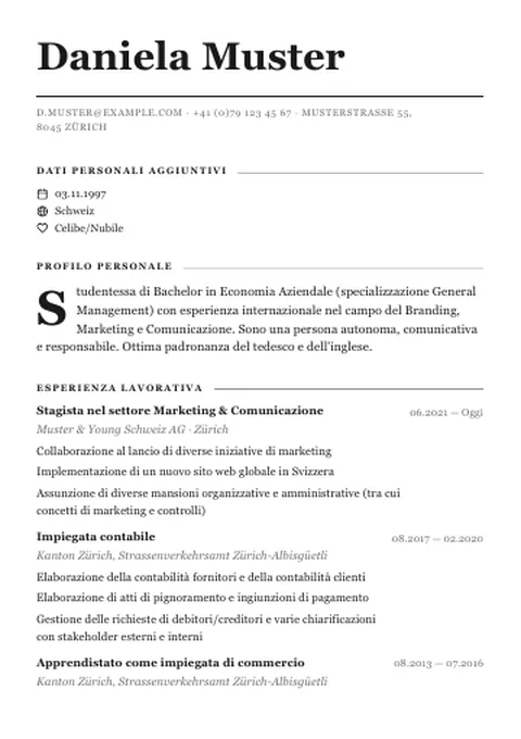 CV · Editorial Magazine