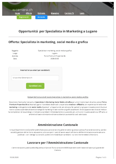 Annuncio archiviato